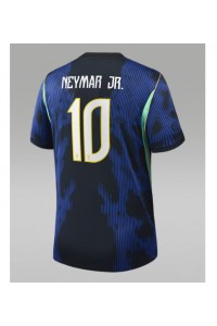 Brasilia Neymar Jr #10 Jalkapallovaatteet Vieraspaita MM-kisat 2026 Lyhythihainen
